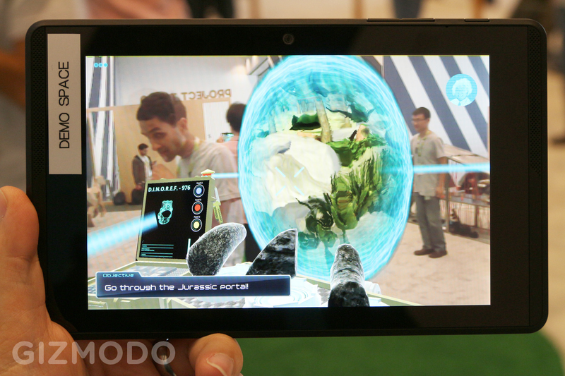 Illustration for article titled Hands-On: Google's Project Tango Is Now Sized for Smartphones